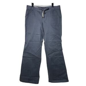 Banana Republic Factory Ryan Fit Pants Women's 14 Black Cotton Straight NWT NEW